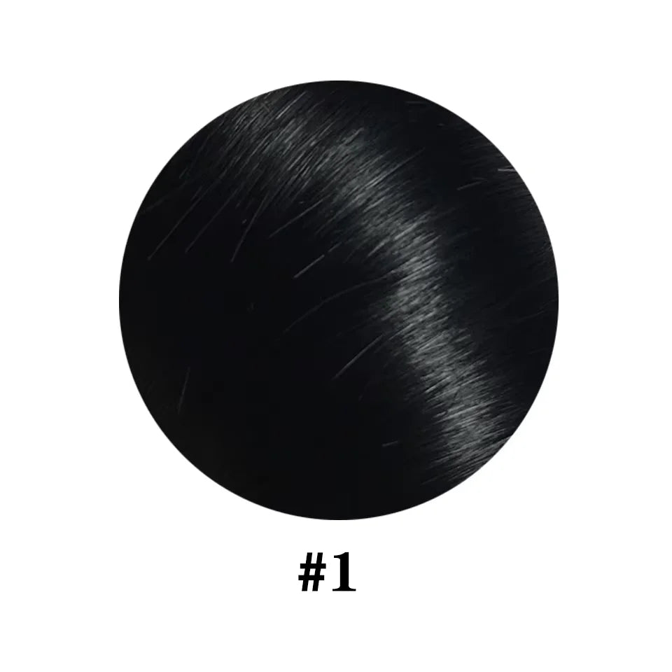 Extensions de cheveux à clip en cheveux humains réels, lisses, 100 % cheveux humains brésiliens Remy, à clipser, marron chocolat, 16-26 pouces pour femmes