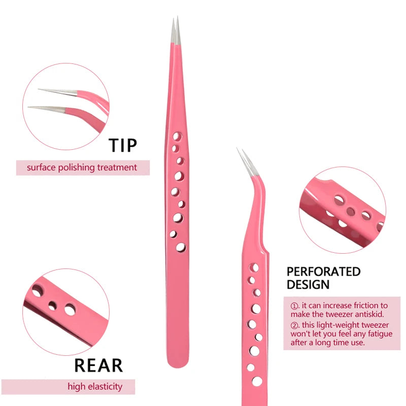 Kit de pinceaux pour extensions de cils Set Brosse à lèvres micro professionnelle Ventilateur USB mini Anneau de colle Pinces à cils Outils de maquillage