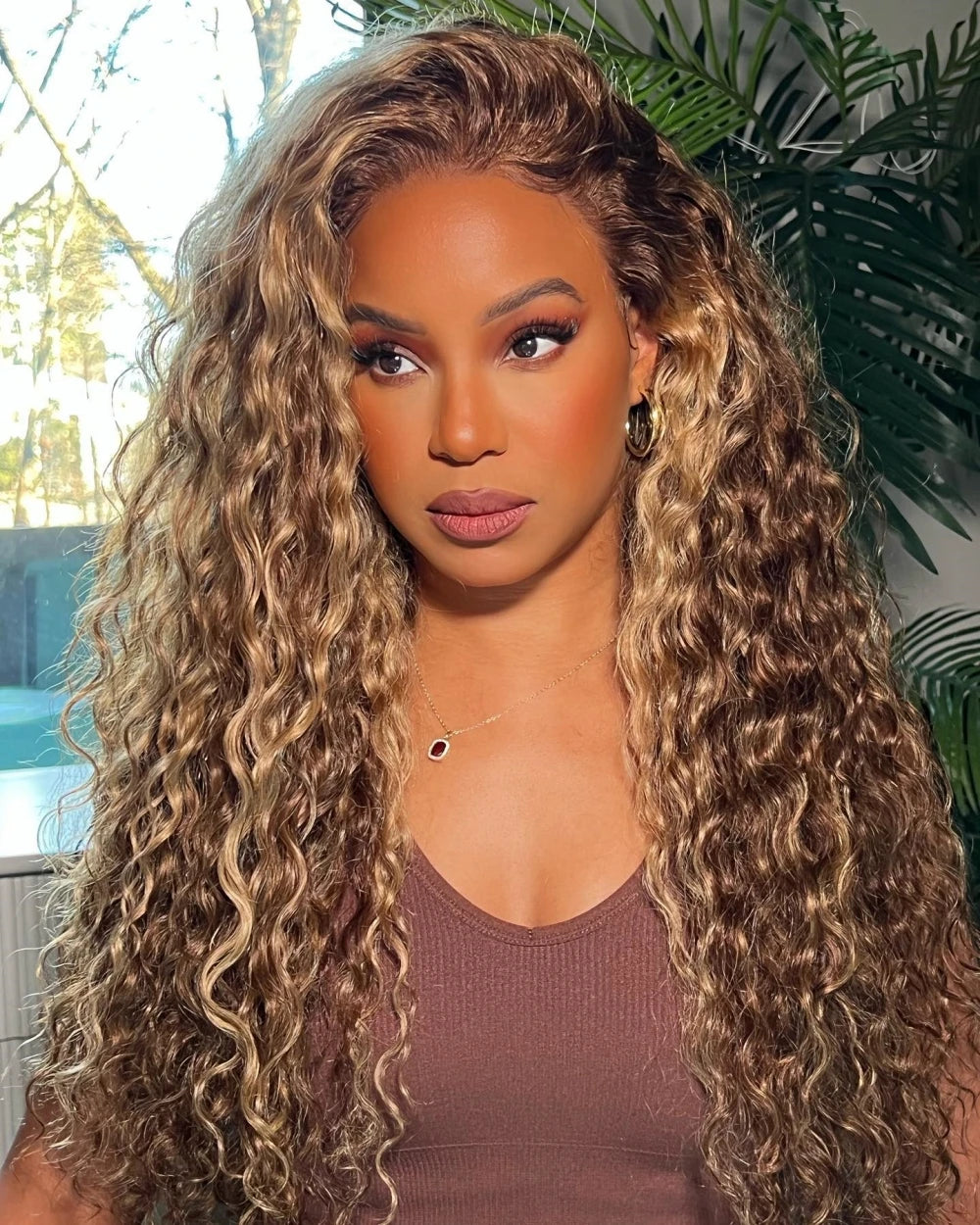 Extensions de cheveux en crochet humains à plumes bouclées en spirales petites blond miel, nœuds miracles, boucles pixie pré-séparées